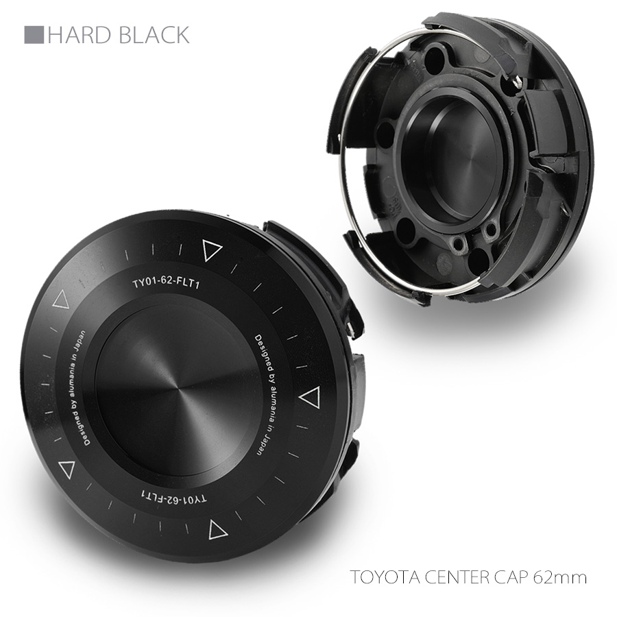 センターキャップ トヨタ用 ハードブラック
