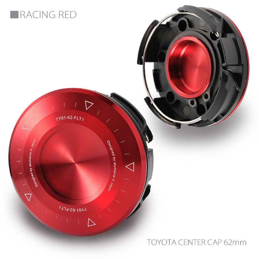 センターキャップ トヨタ用 レーシングレッド