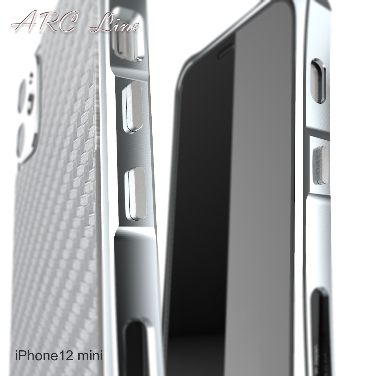 内蔵されたステンレス製オーバルボタン