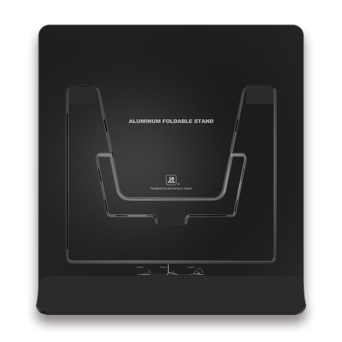 収納状態は板状になります